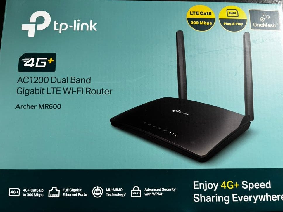TP-Link 4G+ Ac1200 Dual band, Computers en Software, Routers en Modems, Zo goed als nieuw, Router, Ophalen
