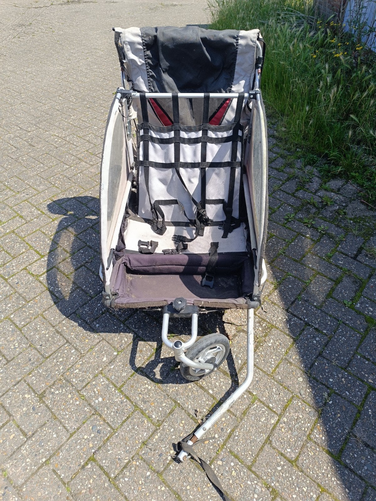 Fietskar of buggy Maxxus. voor kinderen. Alles werkt., Fietsen en Brommers, Fietsaccessoires | Aanhangwagens en Karren, Ophalen