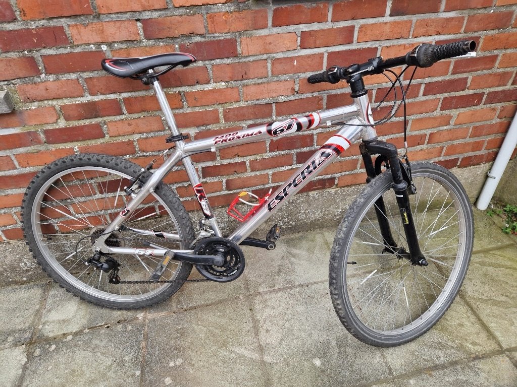 mountainbike, Ophalen