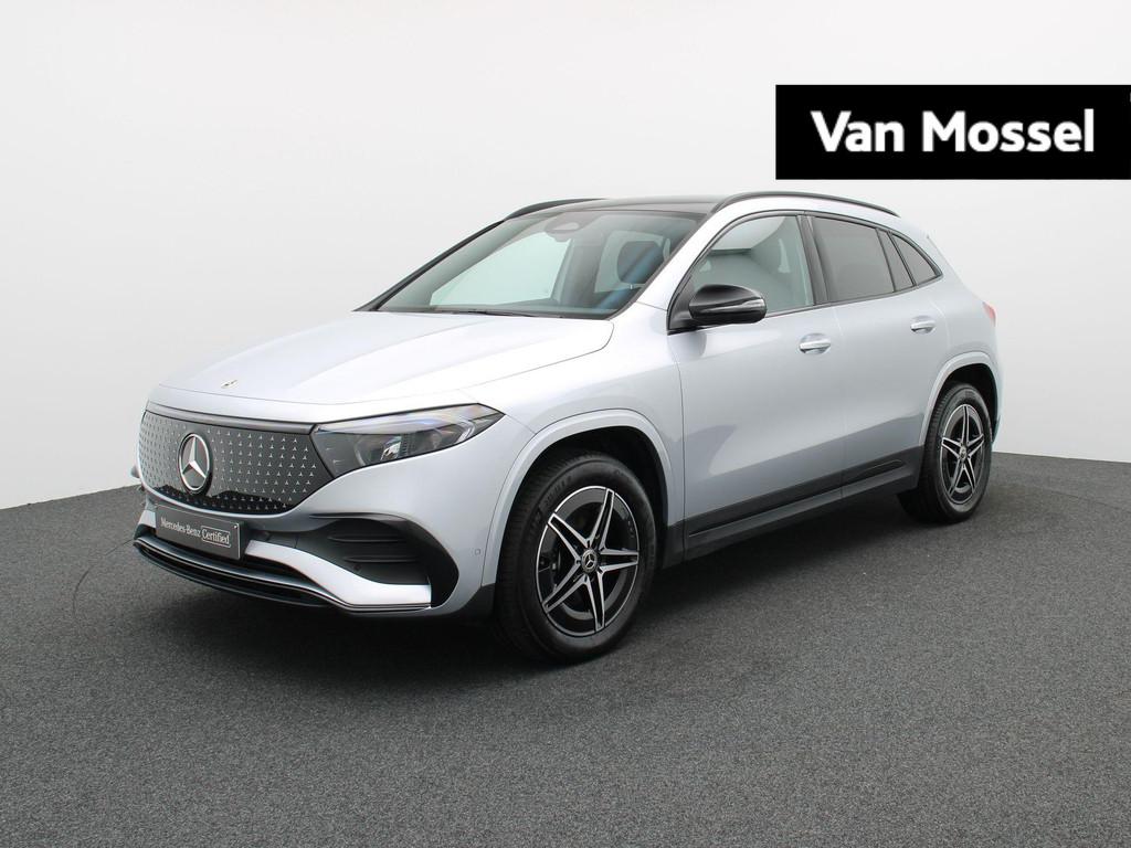 Mercedes-Benz EQA 250+ AMG Line + CARPLAY + PANORAMISCH DAK, Stof, Gebruikt, 5 zetels, 5 deurs