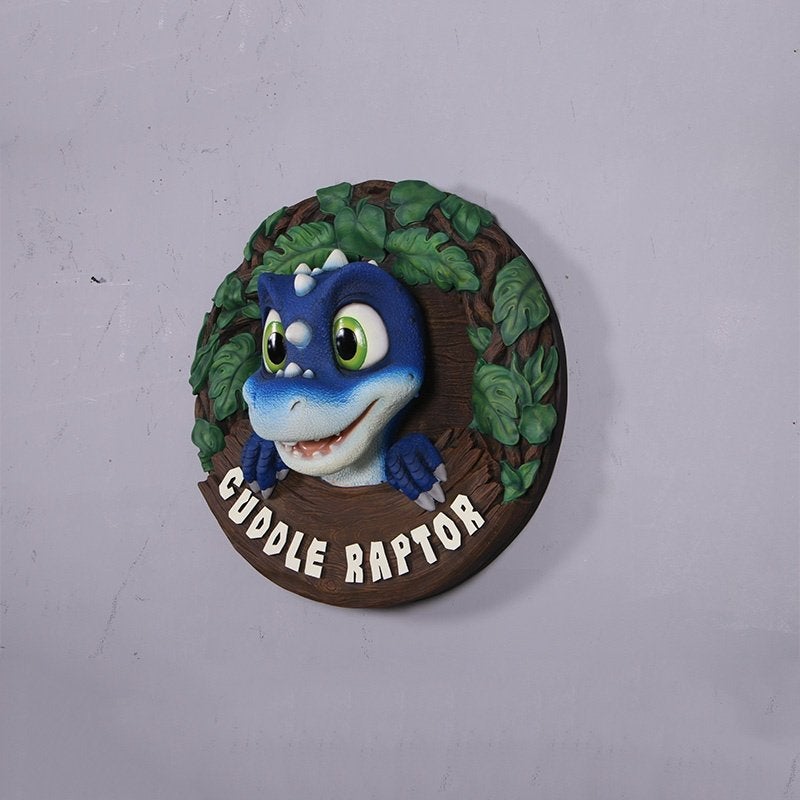 Cuddle Raptor – Wall Decor – Dinosaurus Diameter 77 cm, Verzamelen, Ophalen, Nieuw