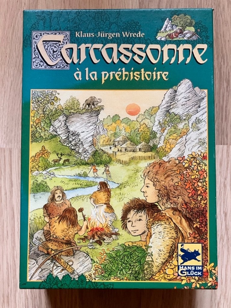 Prehistorisch Carcassonne-spel, Hobby en Vrije tijd, Vijf spelers of meer, Ophalen, Nieuw, Jeux Schmidt