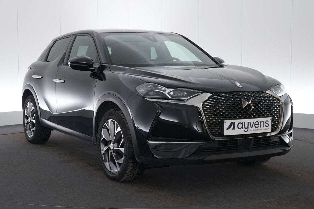 (2BQJ704) DS AUTOMOBILES DS 3 CROSSBACK, Auto's, DS, Gebruikt, 136 pk, Zwart, Leder