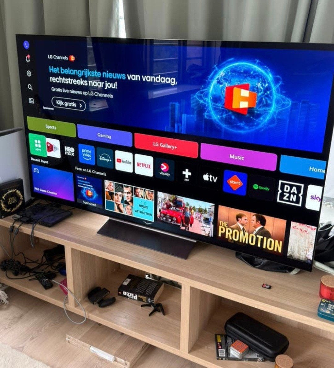 LG Smart TV 55 4k OLED55B6V, Ophalen, OLED, 4k (UHD), LG