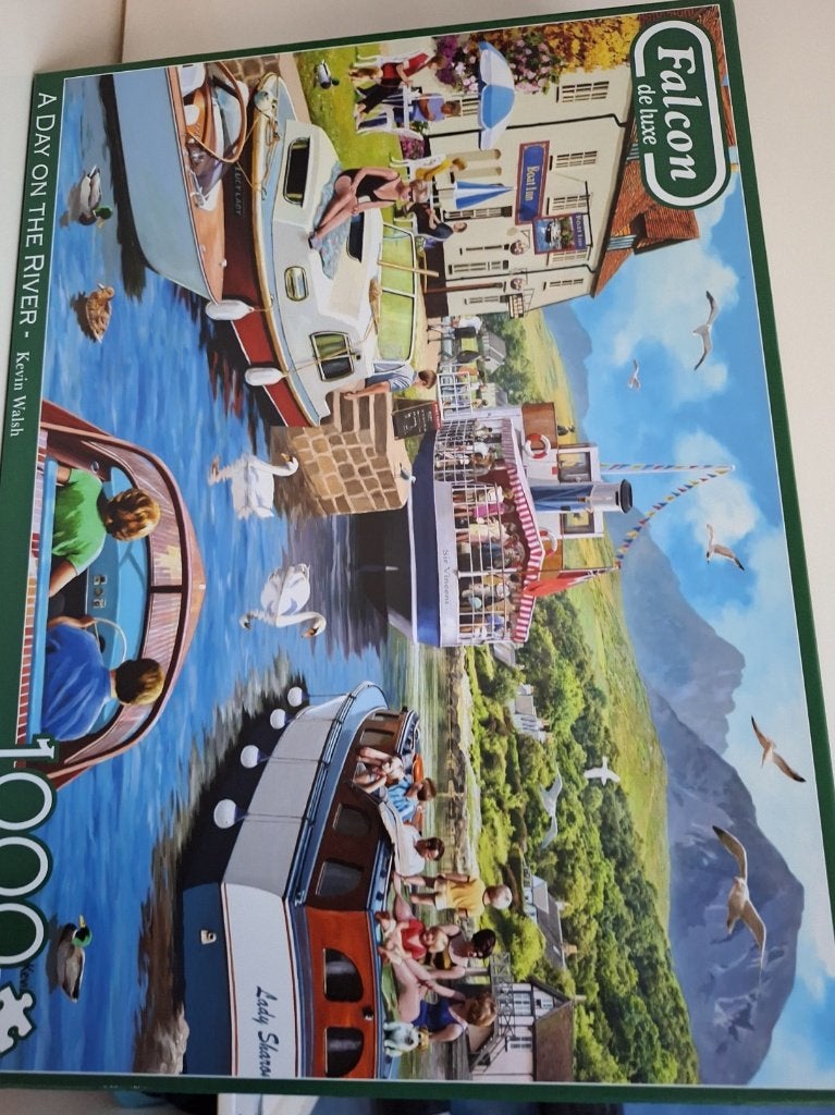 Falcon puzzels, Ophalen of Verzenden, 500 t/m 1500 stukjes, Zo goed als nieuw, Legpuzzel
