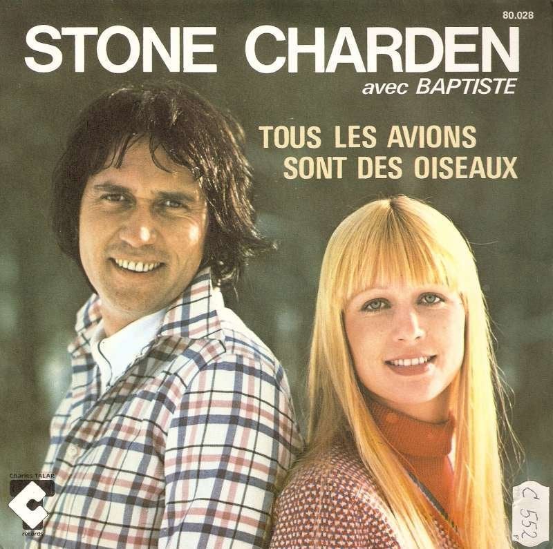 single Stone & Charden - Tous les avions sont des oiseaux, Enlèvement ou Envoi, 7 inch, Comme neuf, Pop