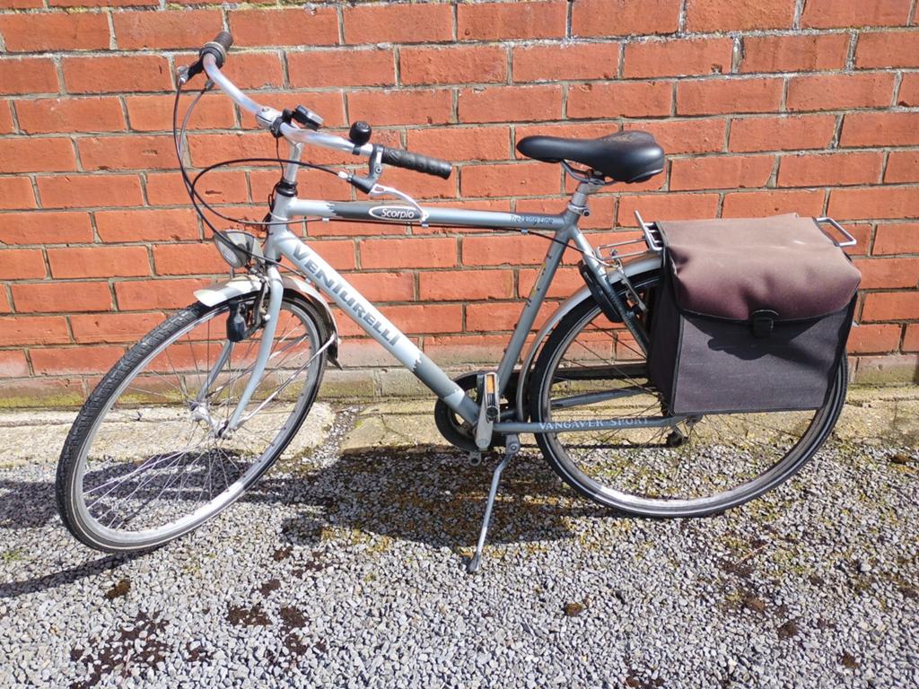 Fiets venturelli, Ophalen