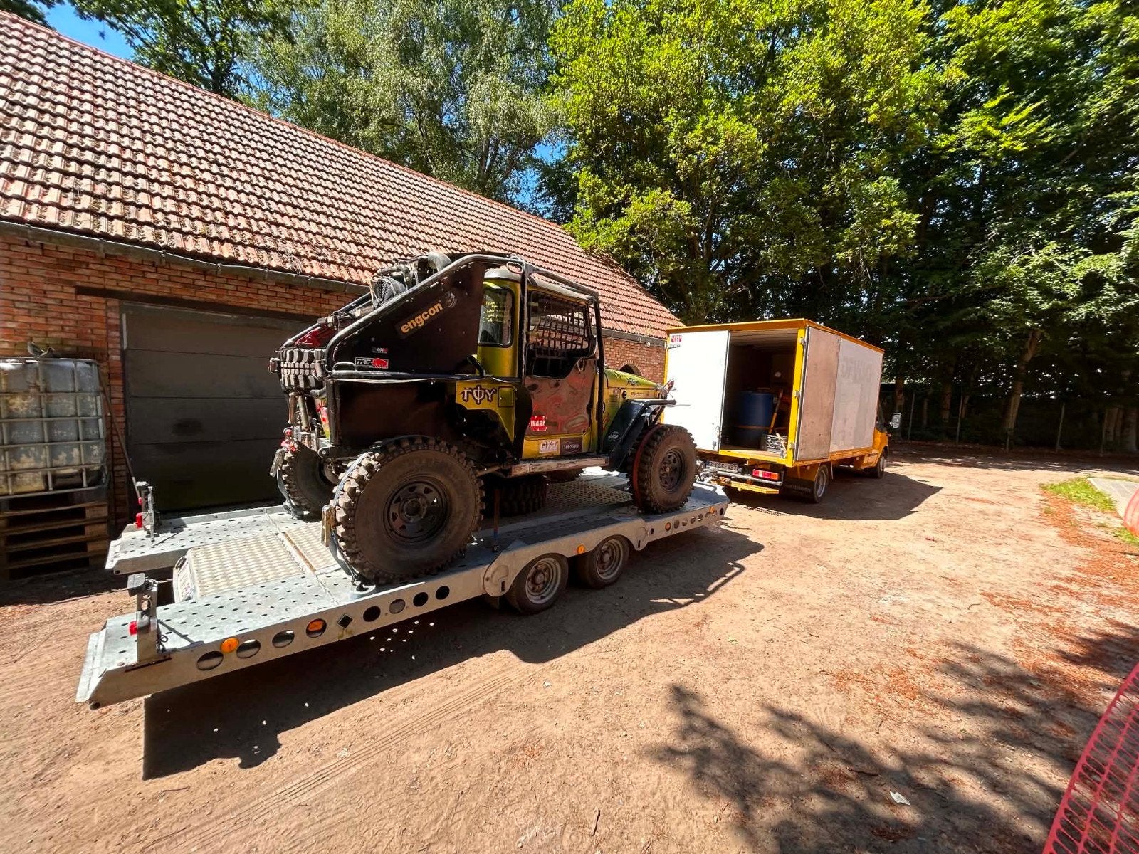 ifor Williams ct177, Enlèvement, Utilisé