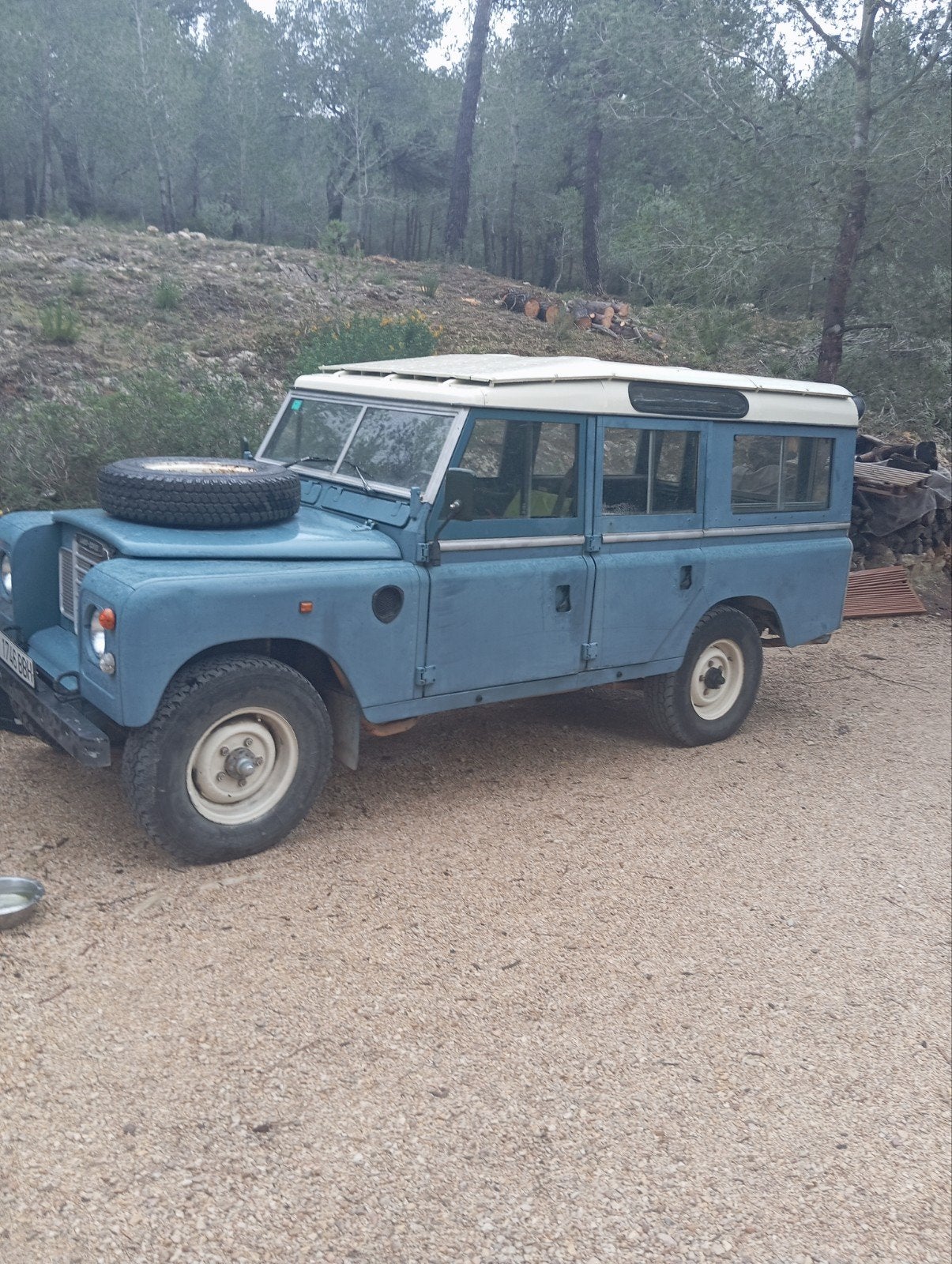 Land Rover break 109, 2,6 cc, 6 cylindres, essence, 1979, Achat, Attache-remorque, Particulier, Essence