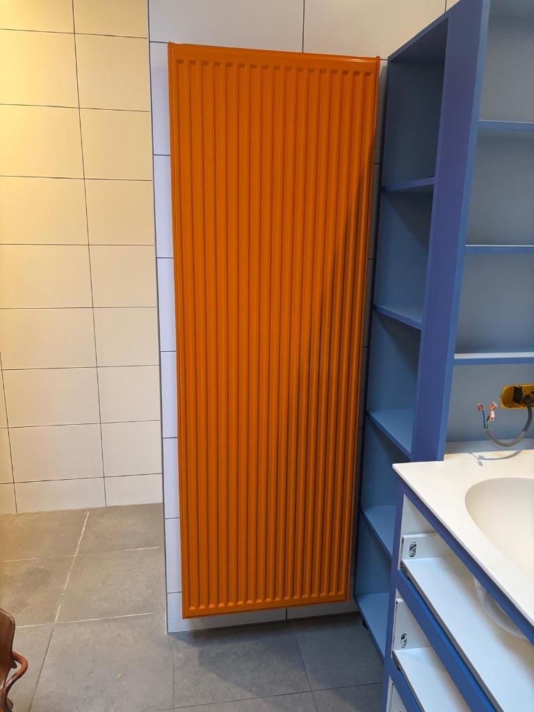 Vintage radiator, Ophalen, Radiator, Zo goed als nieuw, 60 tot 150 cm
