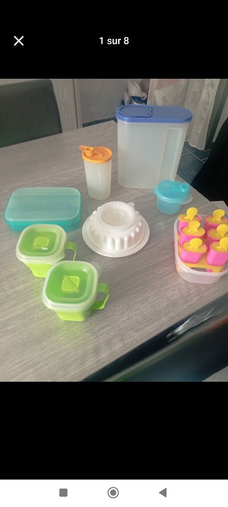 Lot tupperware et autres, Enlèvement, Utilisé