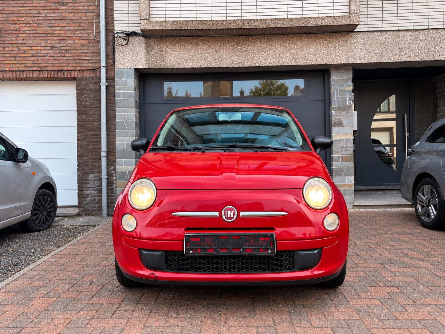 Fiat 500 1,2 benzine 2009 175 dkm gekeurd voor verkoop, Autos, Euro 5, Achat, Boîte manuelle, Air conditionné