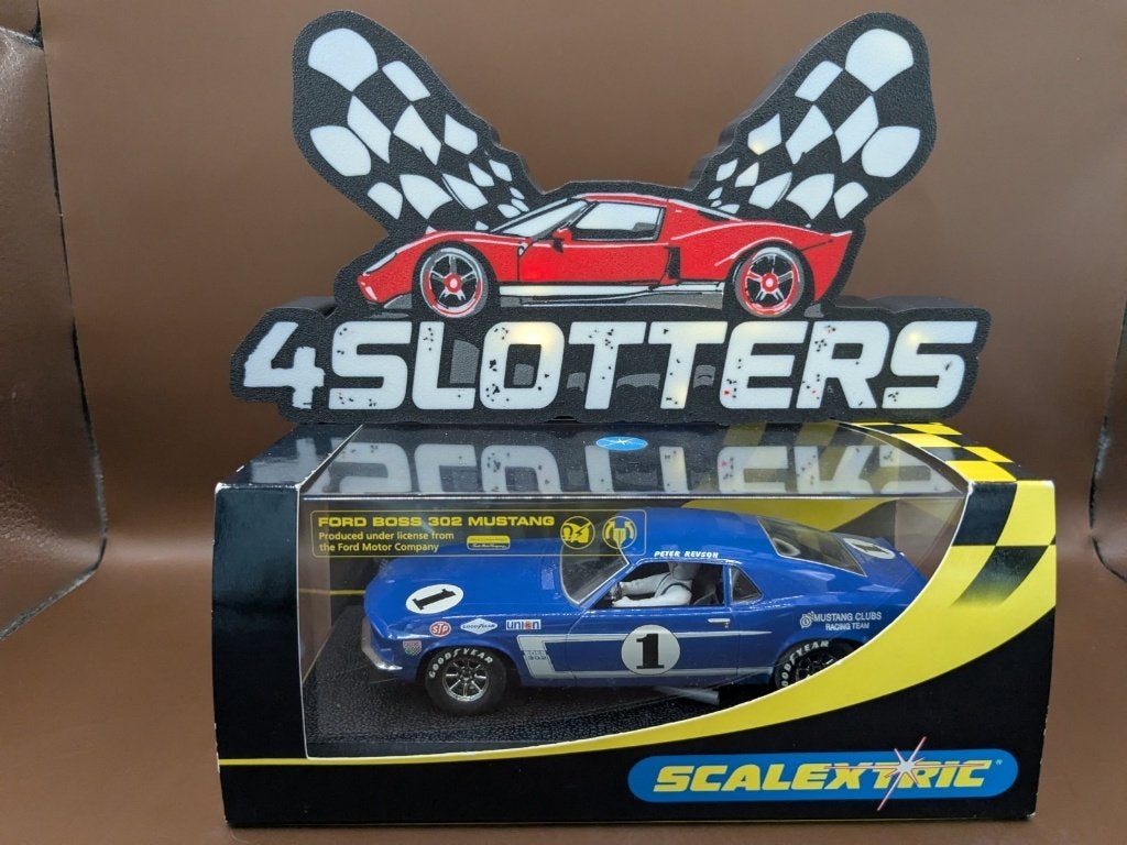 Scalextric Ford Mustang Boss 302 #1 Peter Revson RARE, Hobby & Loisirs créatifs, Enlèvement ou Envoi, Utilisé, Voiture, Autres marques