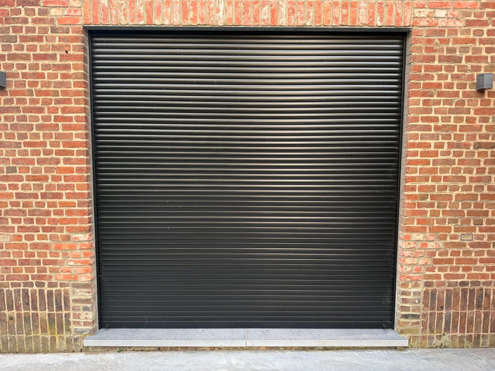 Volets alu isolé - Motorisé Somfy, 200 cm ou plus, Gris, Fonctionnement électrique, Comme neuf