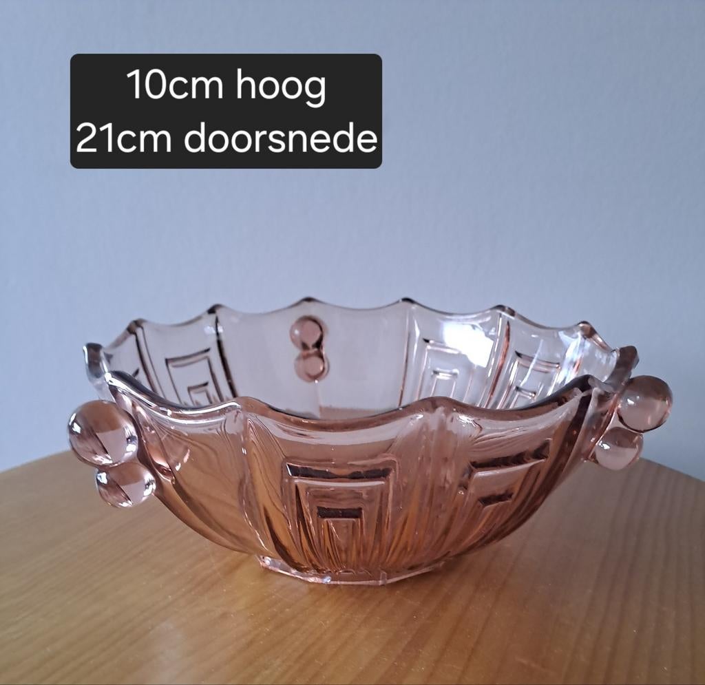 Art deco schaal, Antiek en Kunst, Ophalen of Verzenden