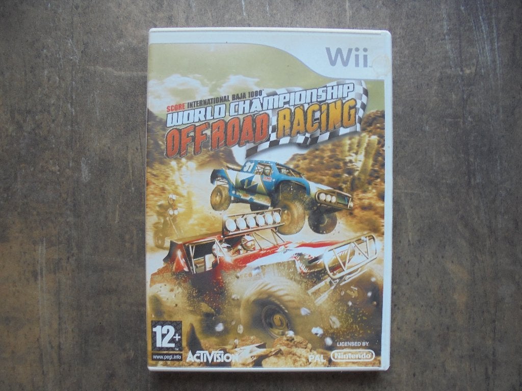Score International Baja 1000 voor Wii (zie foto's), Consoles de jeu & Jeux vidéo, Enlèvement ou Envoi, 1 joueur, À partir de 12 ans