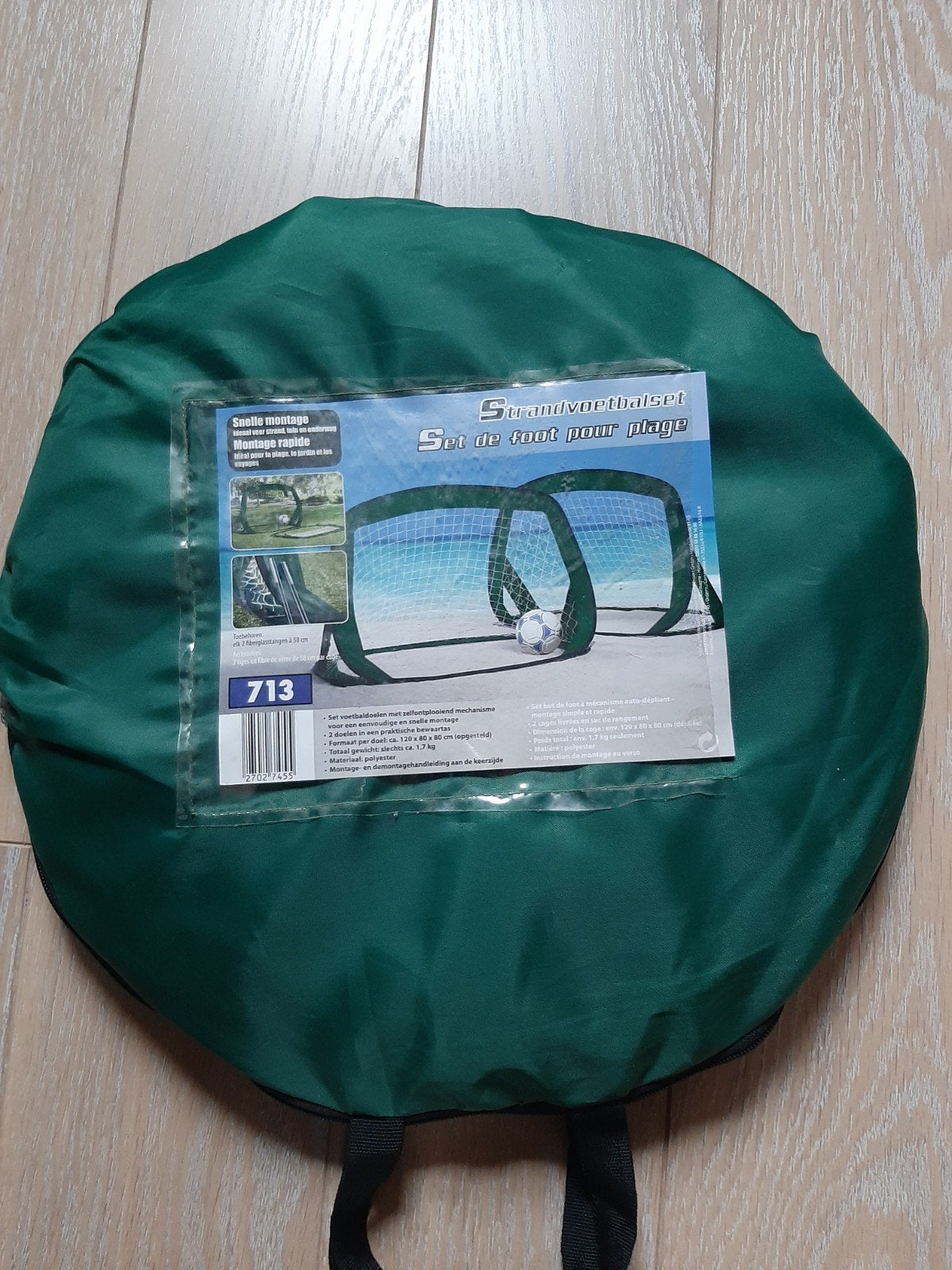 tuin kinder goal €8, Ophalen