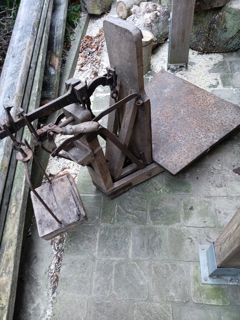 Basculle, Ophalen
