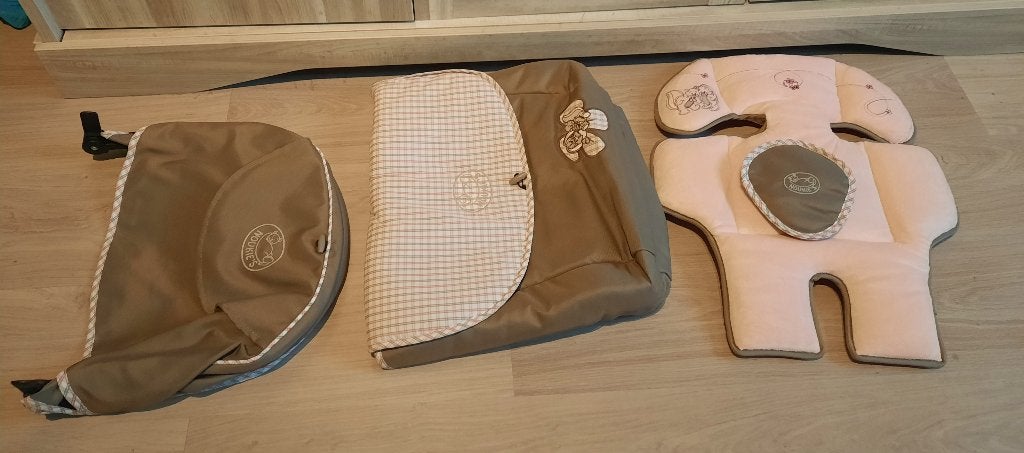 Bekledingsset wandelwagen noukies, Kinderen en Baby's, Ophalen, Zo goed als nieuw