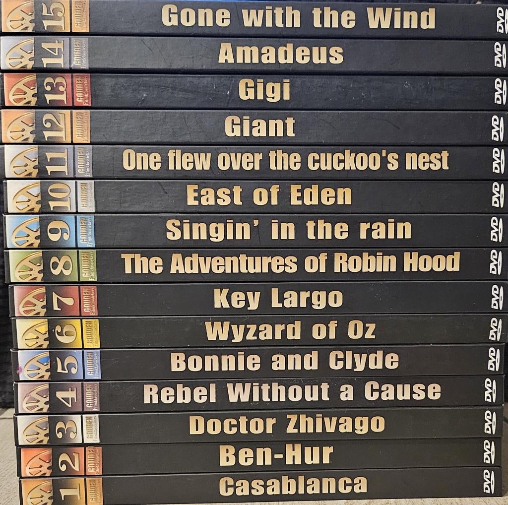 Gouden Filmklassiekers Complete reeks, Cd's en Dvd's, Dvd's | Klassiekers, Ophalen of Verzenden, Zo goed als nieuw