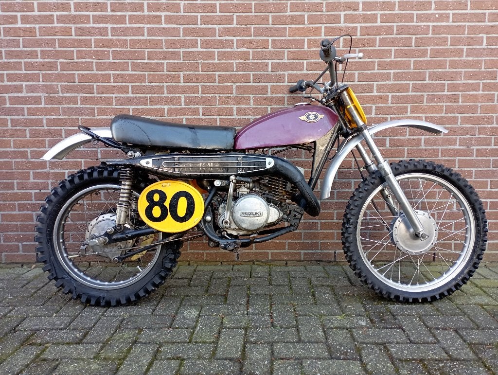SUZUKI TS 250 TWINSCHOKCROSSER, Fietsen en Brommers, Brommers | Crossbrommers, Ophalen, 250 cc, Gebruikt, 5 versnellingen