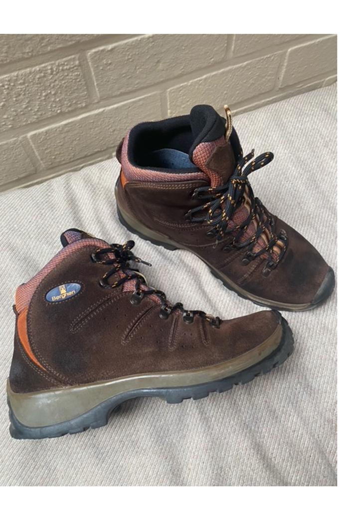 bruine nubuck Berghen -Tex wandelschoenen  40, Ophalen of Verzenden, Gebruikt, Schoenen