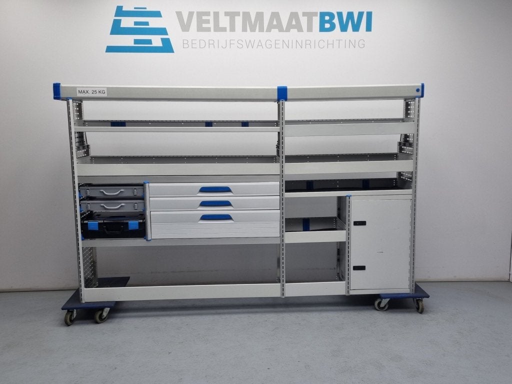 Sortimo bedrijfswagen inrichting bedrijfswageninrichting