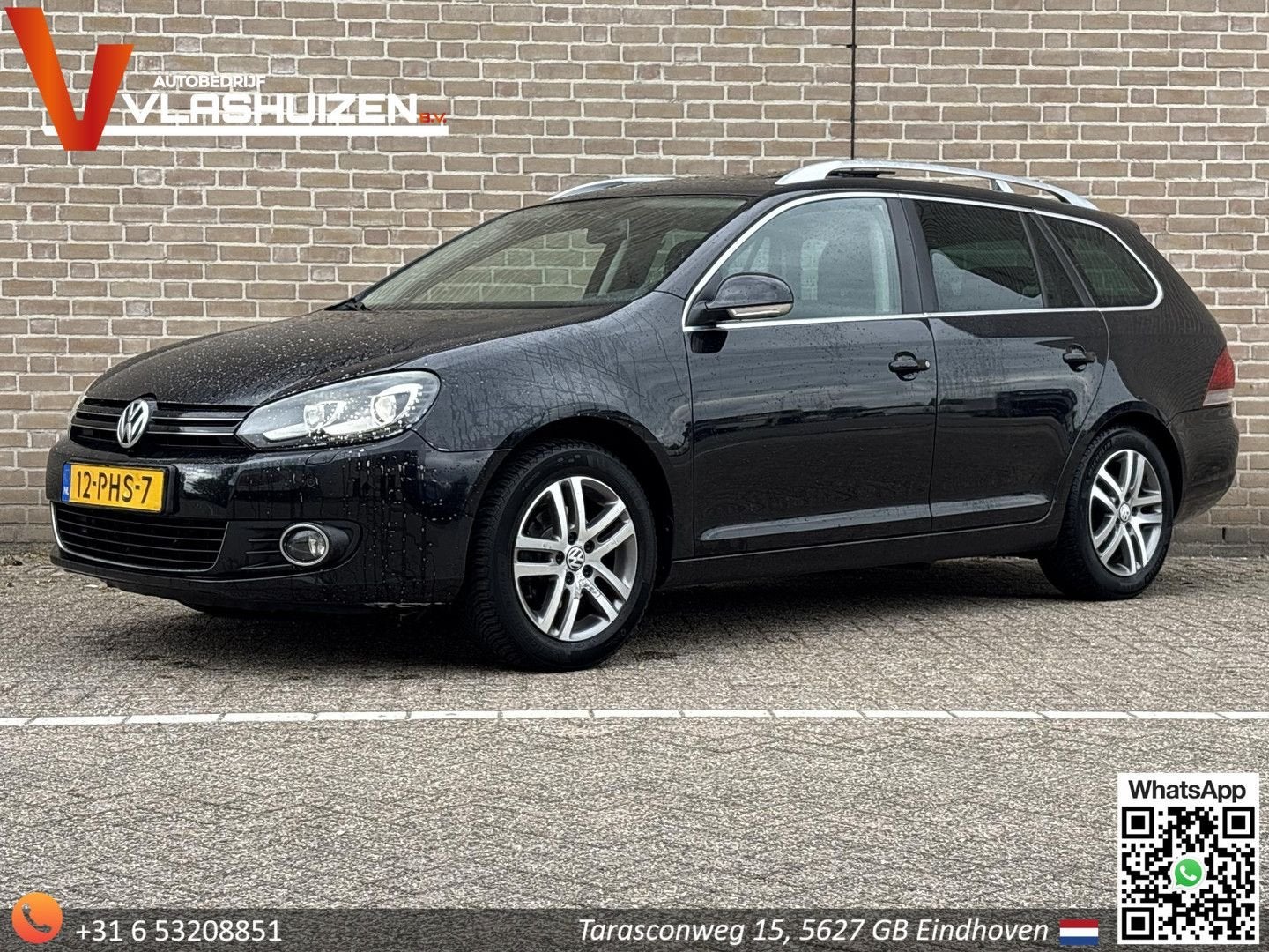 Volkswagen Golf Variant 1.2 TSI Highline BlueMotion | Pano |, Zwart, Zwart, Bedrijf, Parkeersensor
