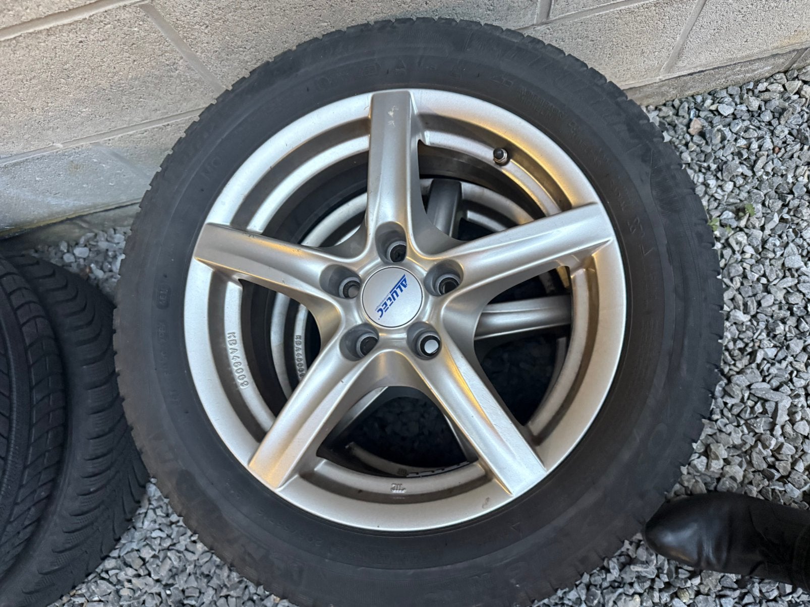 4 wielen 16' winterbanden 5x112 e5 vw audi etc..., Ophalen, Winterbanden, Band(en)