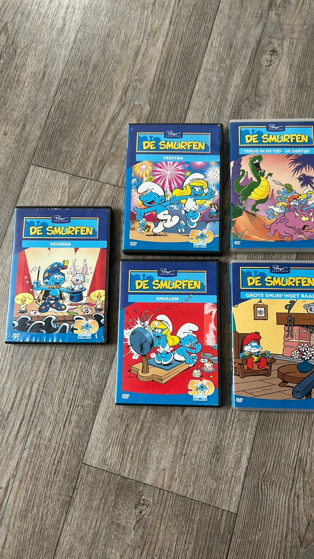 Dvd smurfen, CD & DVD, DVD | Enfants & Jeunesse, Tous les âges, Contes de fées, Enlèvement, Utilisé