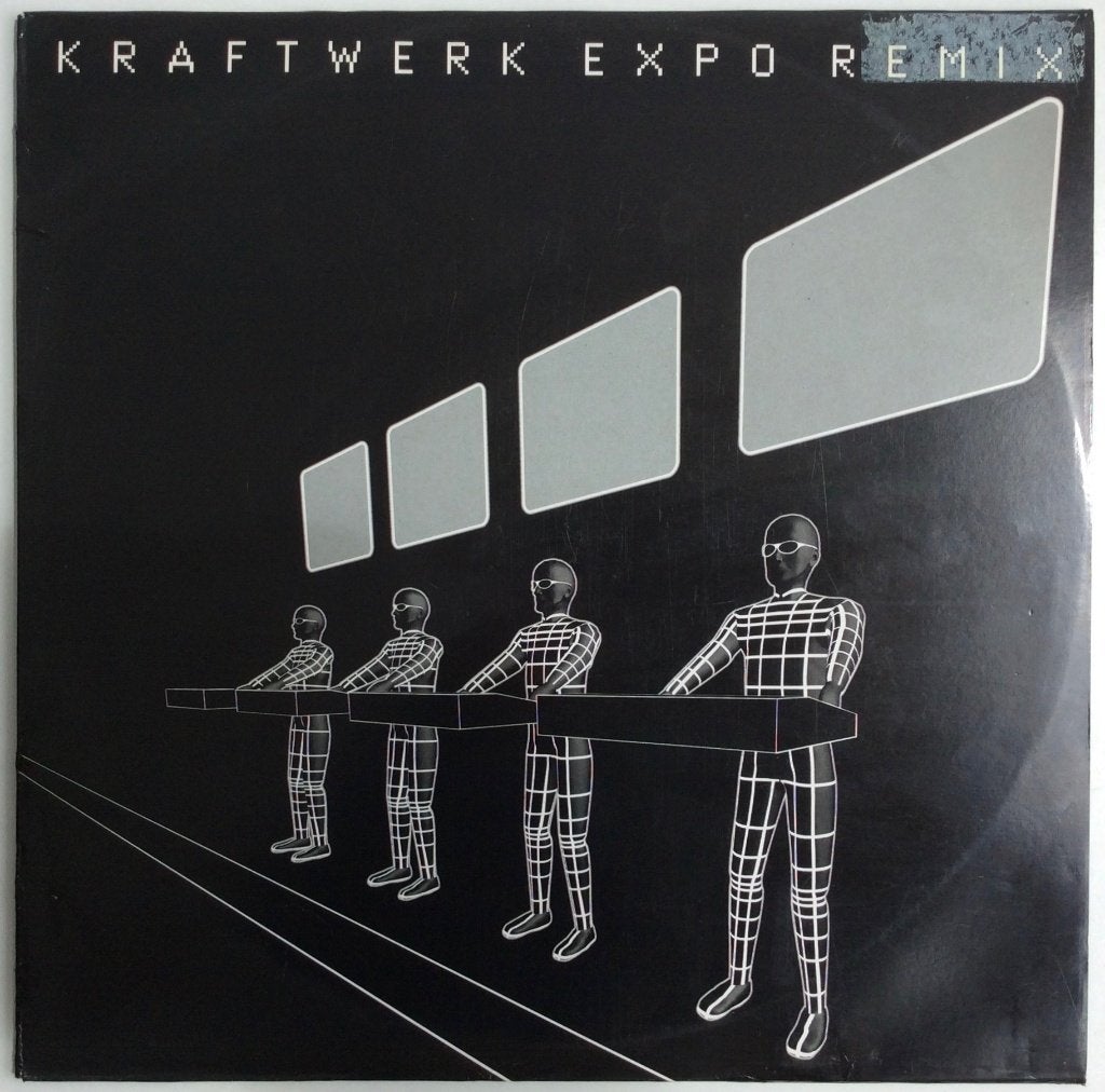 Kraftwerk expo remix - vinyl Europese persing 2000, Verzenden, Techno of Trance, 2000 - 2009, Zo goed als nieuw
