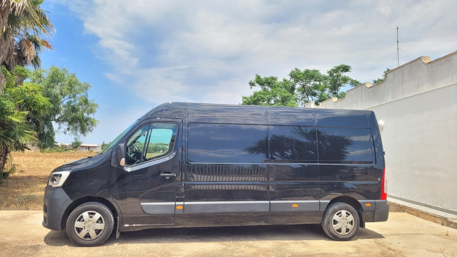 Renault Master L3H2, bouwjaar 2020, slechts 63.000km, Auto's, Bestelwagens en Lichte vracht, Zwart, Renault, Zwart, Diesel