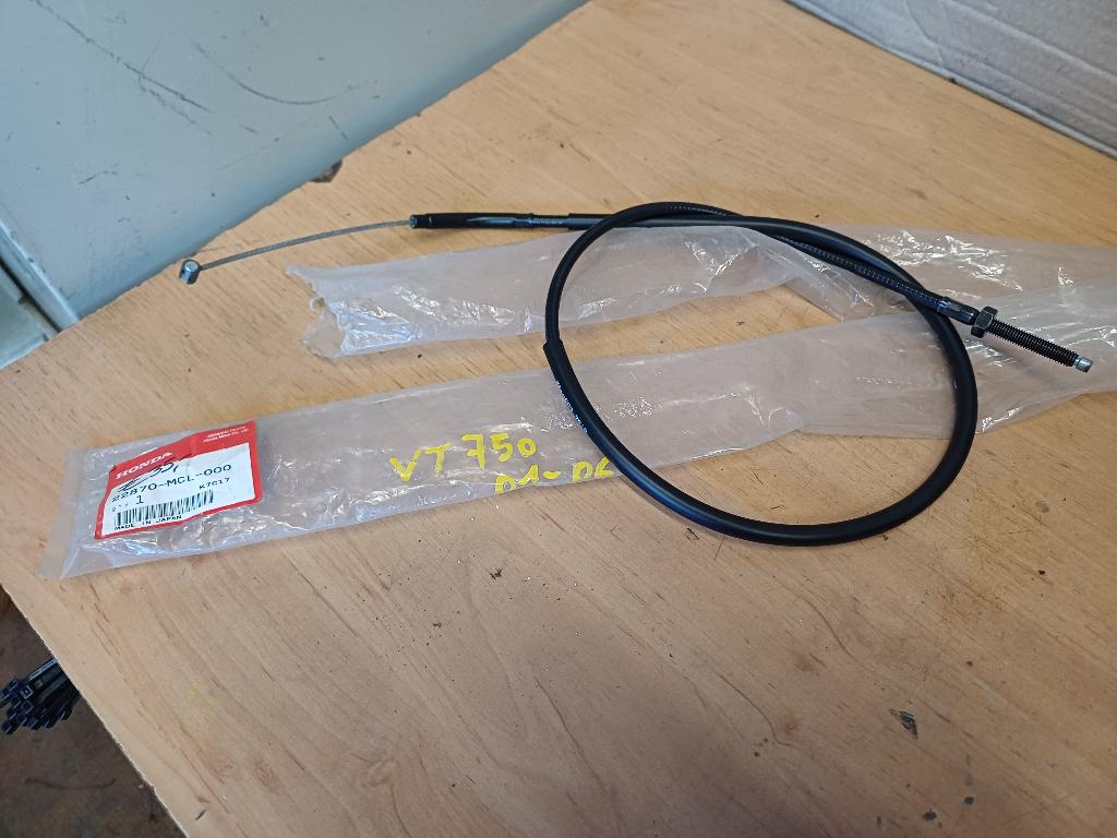 honda shadow 750 koppelingskabel nieuw, Ophalen, Gebruikt