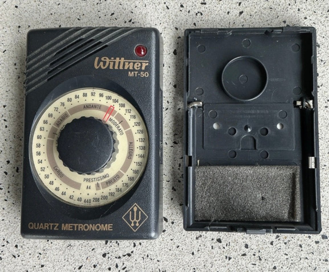 Metronoom Wittner MT-50 quartz-metronoom, Ophalen of Verzenden, Zo goed als nieuw