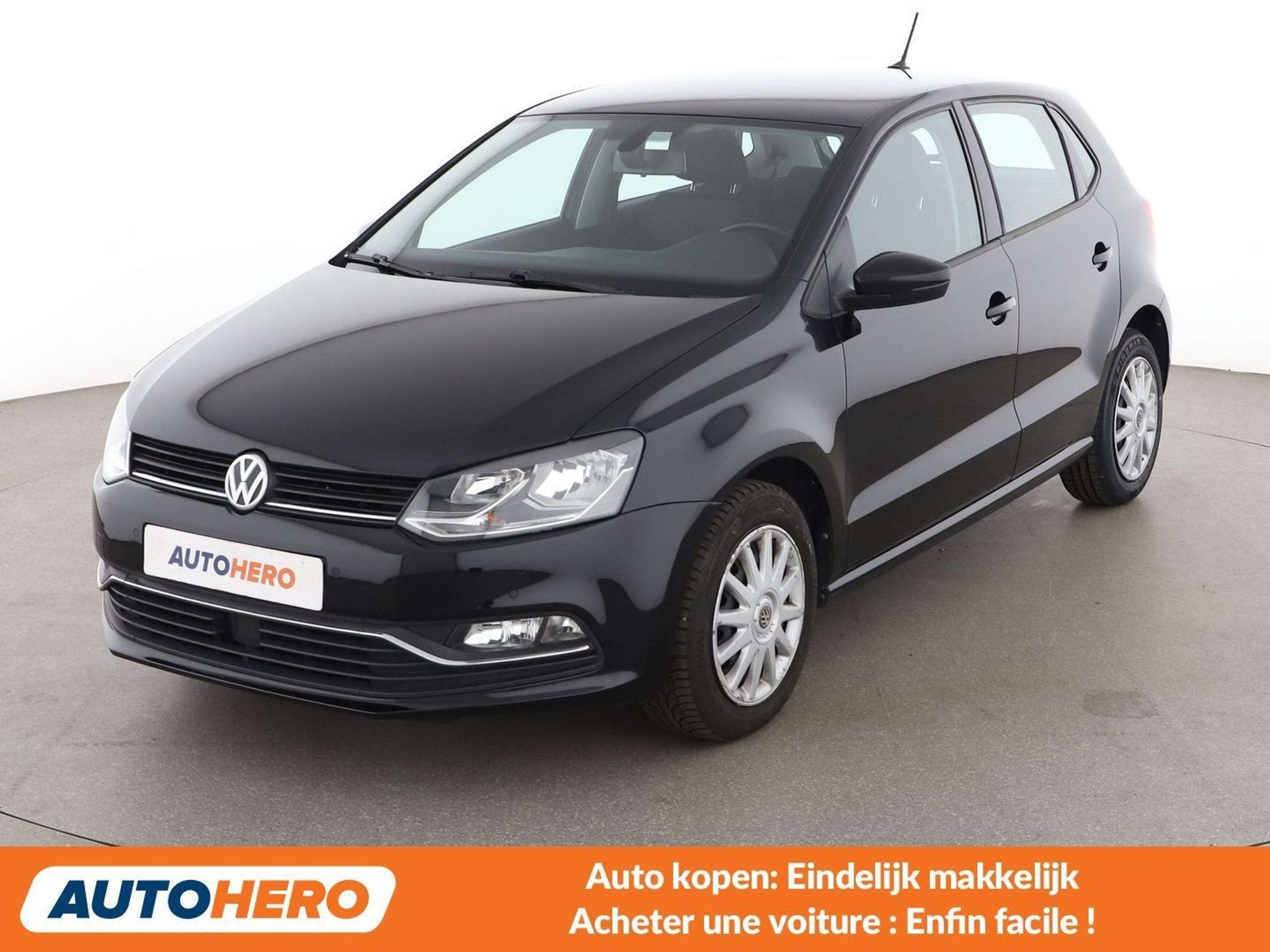 Volkswagen Polo 1.2 TSI Comfortline BlueMotion Tech, Auto's, Voorwielaandrijving, Gebruikt, Zwart, 66 kW