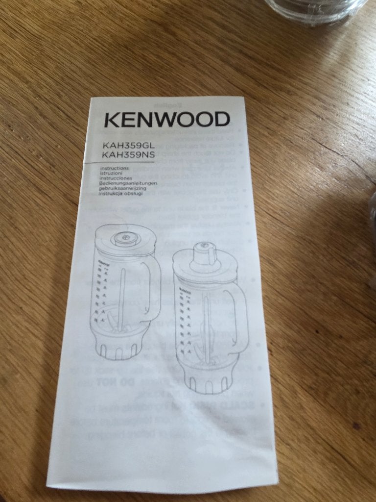 Blender voor een Kenwood Chef, Elektronische apparatuur, Blenders, Ophalen, Nieuw, Blender