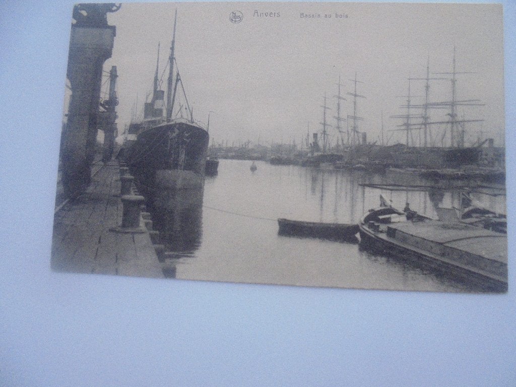 antwerpen - bassin au bois, Envoi, 1920 à 1940, Affranchie, Anvers