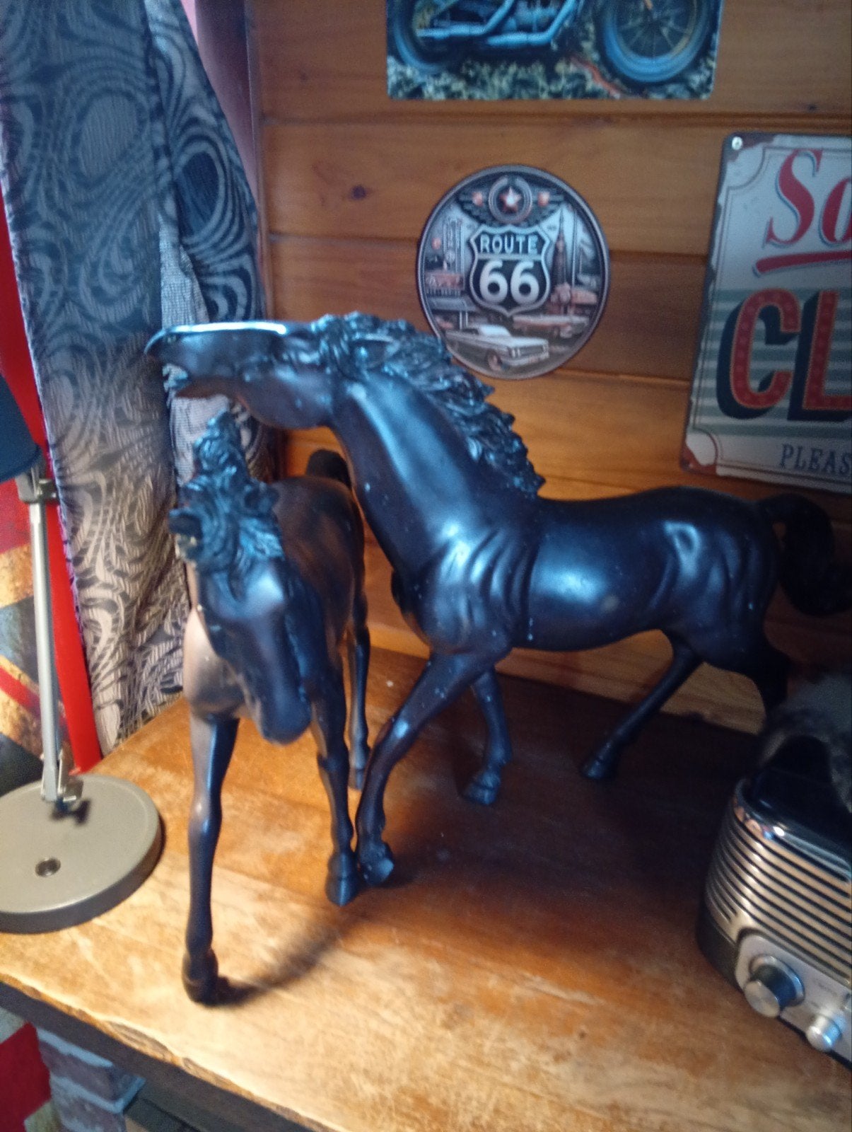 bronzen paarden, Antiek en Kunst, Ophalen, Brons