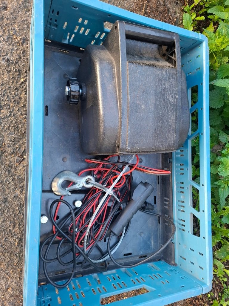 Treuil voiture 12 volt, Enlèvement