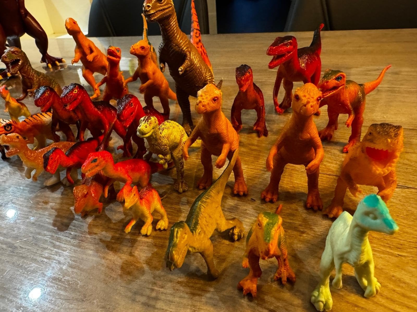 Grote set dinosaurussen – ca. 30 figuren, Verzamelen, Ophalen