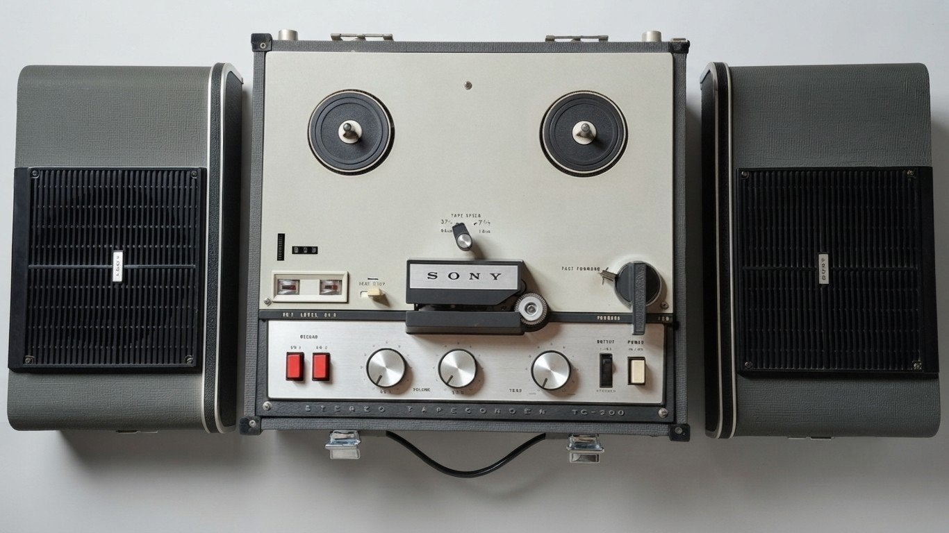 Sony TC-200 bandrecorder, Ophalen, Bandrecorder