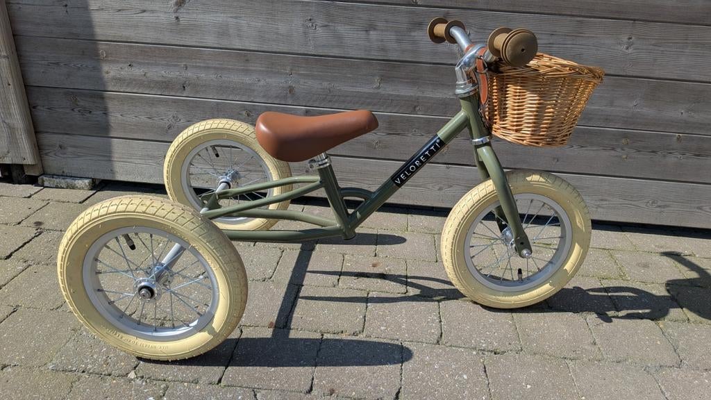 Loopfiets Veloretti Tricycle - Desert Moss, Enlèvement, Comme neuf, Vélo d'équilibre