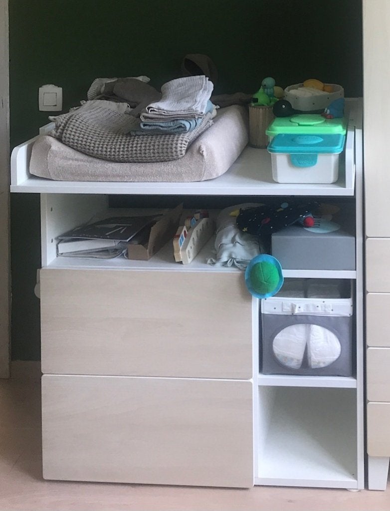 Verzorgingstafel, Enfants & Bébés, Bains & Soins, Enlèvement, Comme neuf, Autres types