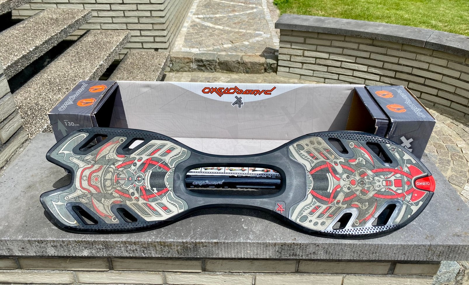 Oxeloboard / waveboard (caster board), Sports & Fitness, Skateboard, Comme neuf, Waveboard, Enlèvement