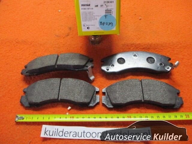 Remblokken voorzijde Citroen c crosser Mitsubishi Outlander, -, -, Nieuw, Citroën