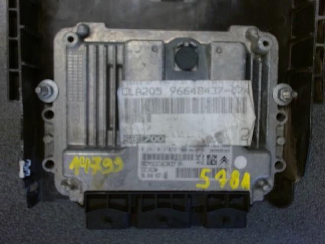 Calculateur moteur Peugeot 207 1.6HDi 80kw 9664843780 (578A), Autos : Pièces & Accessoires, Autres pièces automobiles, Enlèvement