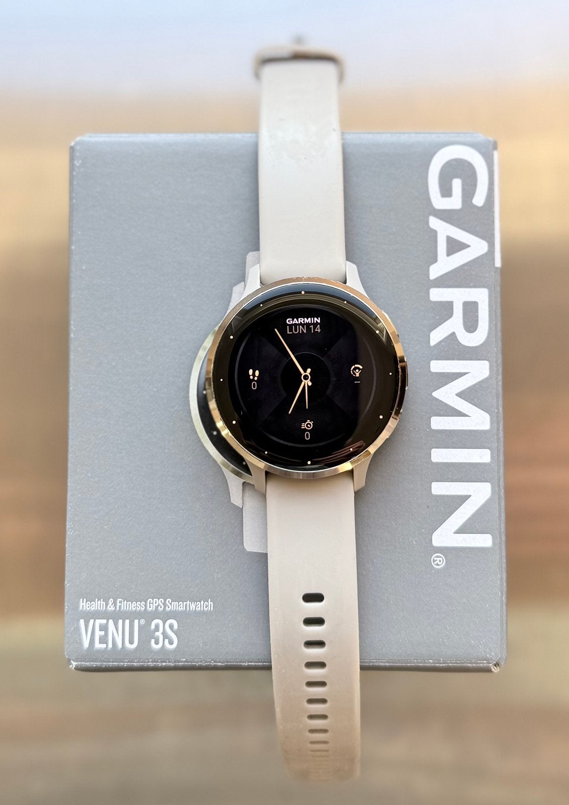 Garmin Venu 3S Smartwatch - nog geen jaar oud, Enlèvement ou Envoi, Étanche, Distance, Comme neuf