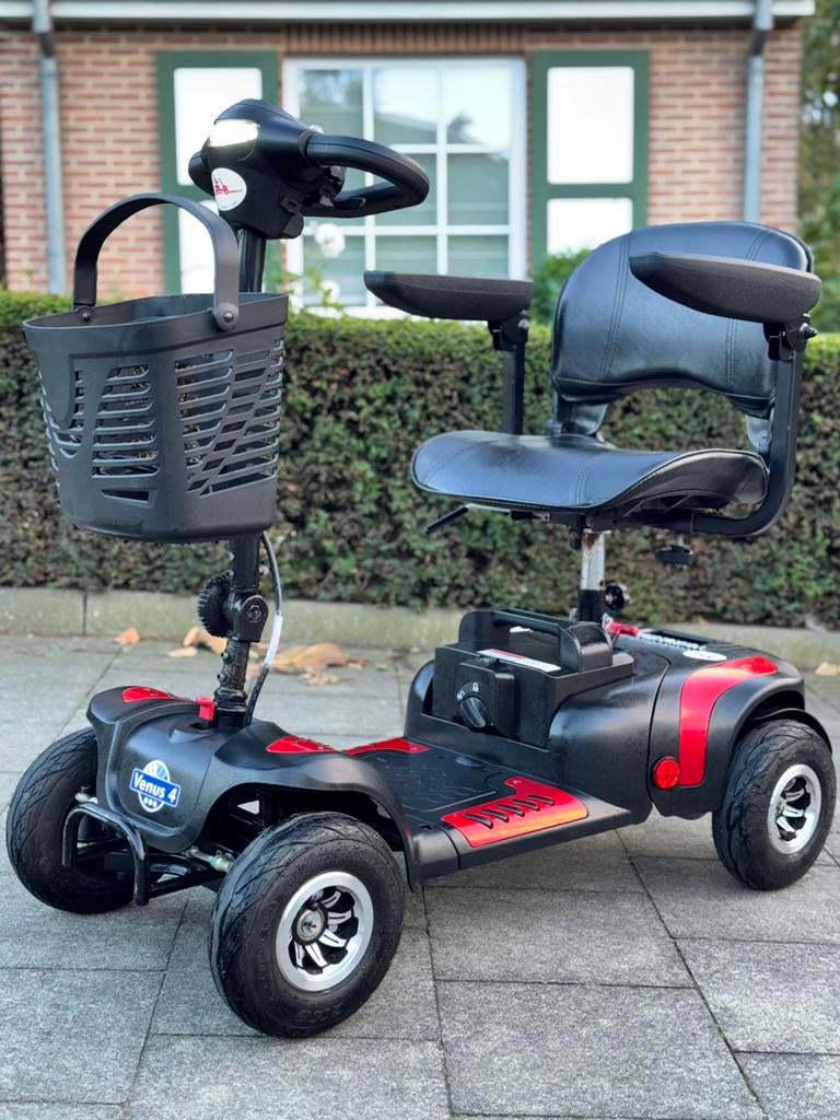 Opvouwbaar Vermeiren Venus Sport 4wiel Scootmobiel deelbaar, Ophalen of Verzenden, Inklapbaar, Zo goed als nieuw, Elektrische rolstoel