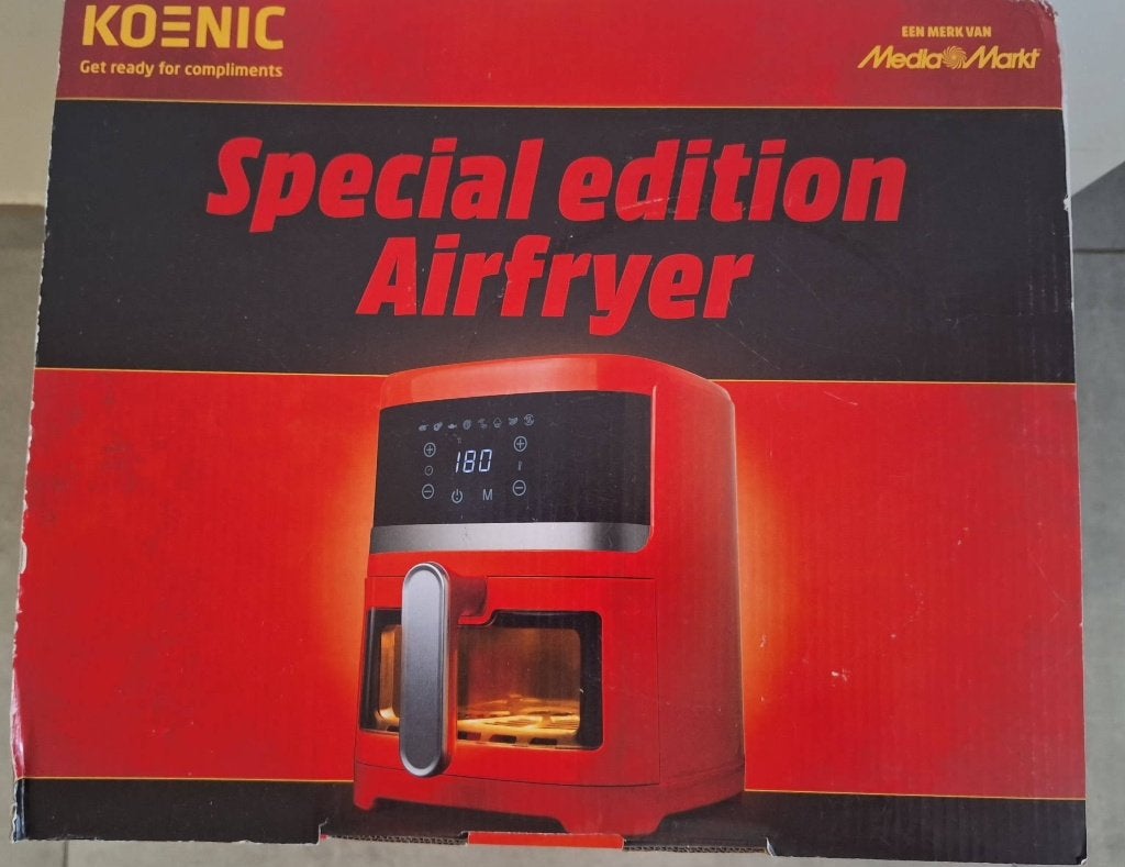 Airfryer koenic 3.3l serie spéciale., Electroménager, Enlèvement ou Envoi, Neuf, Friteuse à air