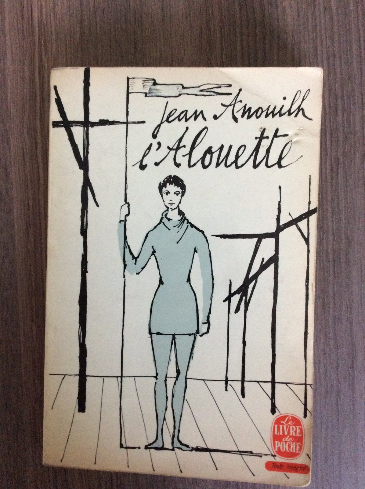L’ Alouette - Jean Anouilh, Verzenden, Zo goed als nieuw